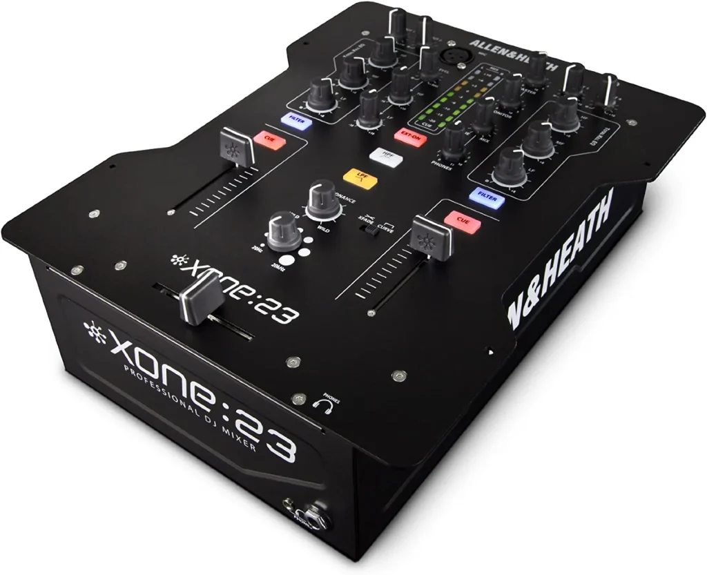 dj mixing board